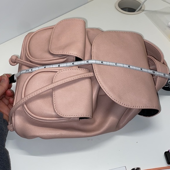 Light Mauve Pink Mini Backpack - Picture 3 of 5